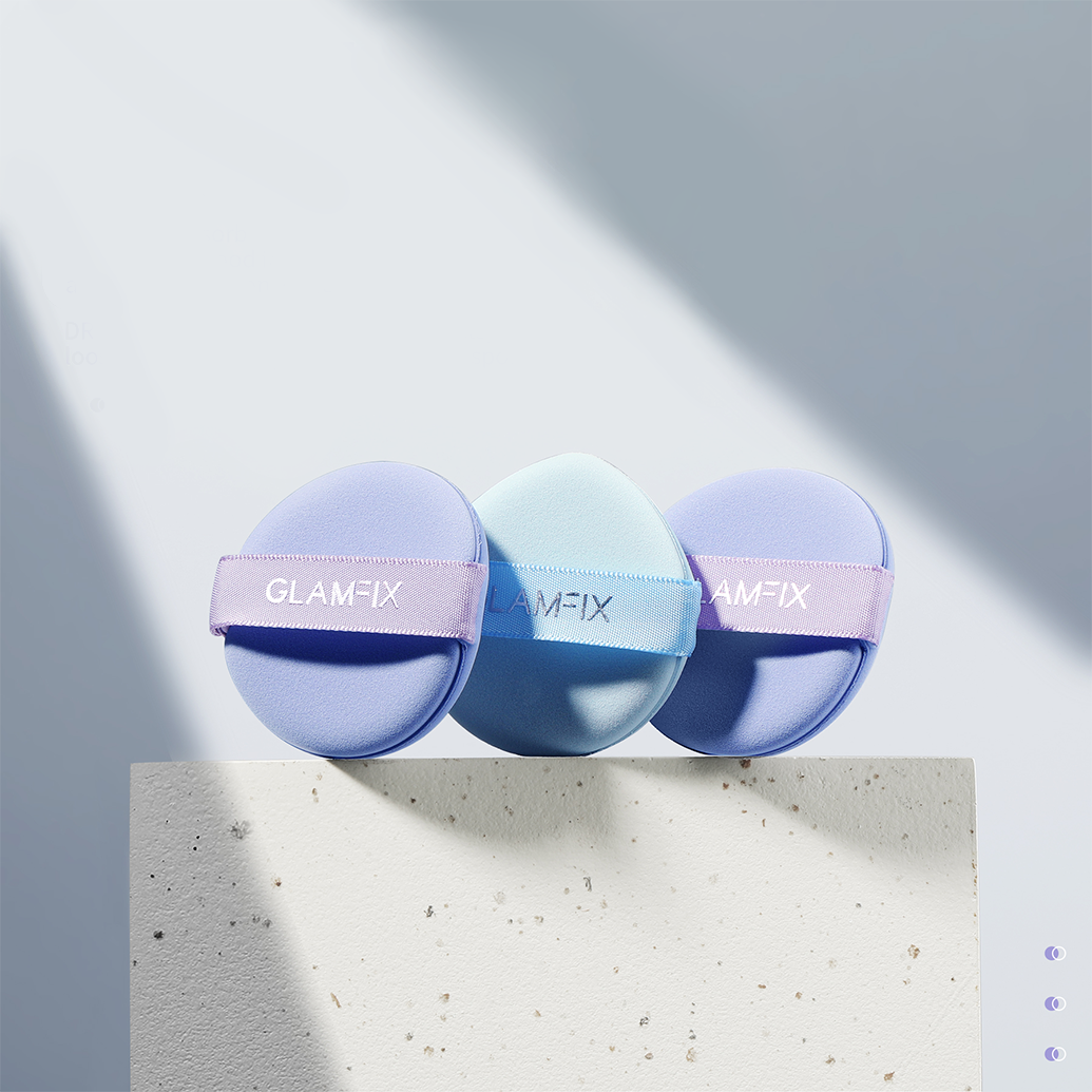 Aircushion Puff - Circle & Teardrop