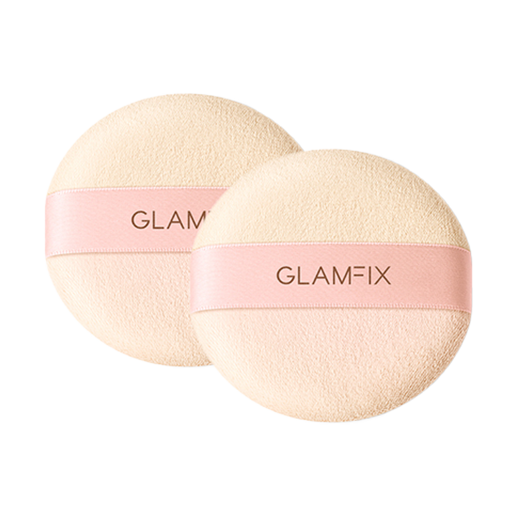 Loose Powder Puff - Round Duo