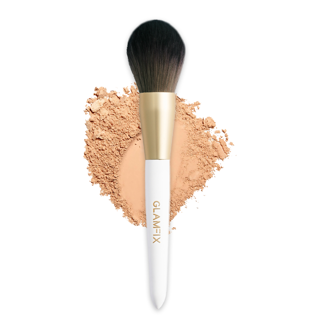 Powder Brush - Flame Shaped