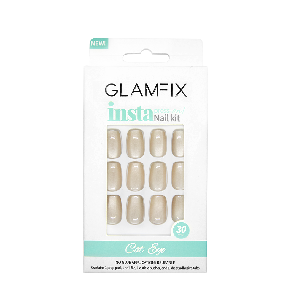 Press-on Nail Kit Cat Eye 02
