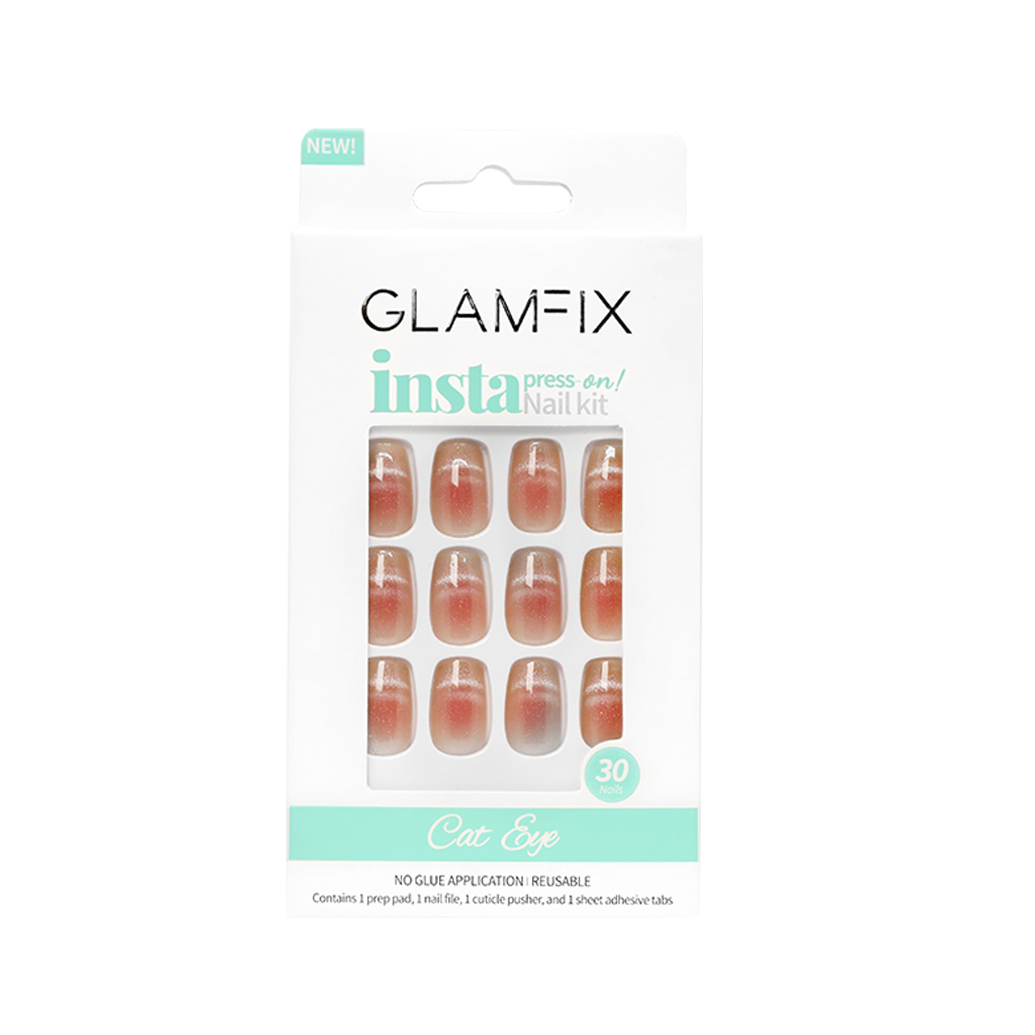 Press-on Nail Kit Cat Eye 01