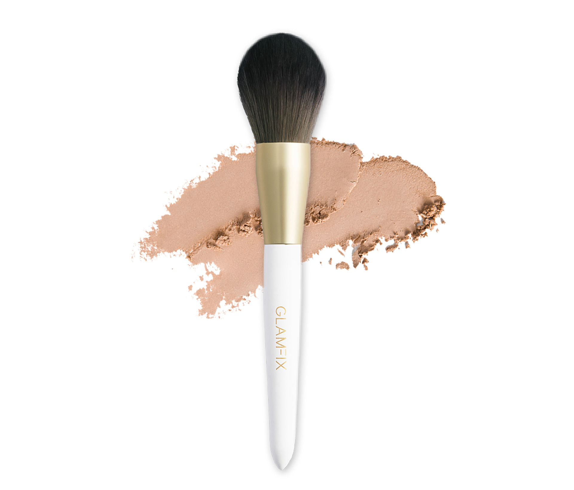 Powder Brush - Flame Shaped