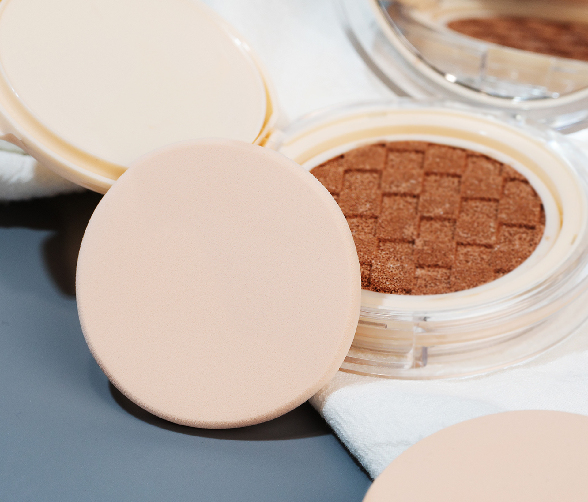 Pressed Powder Puff - Circle