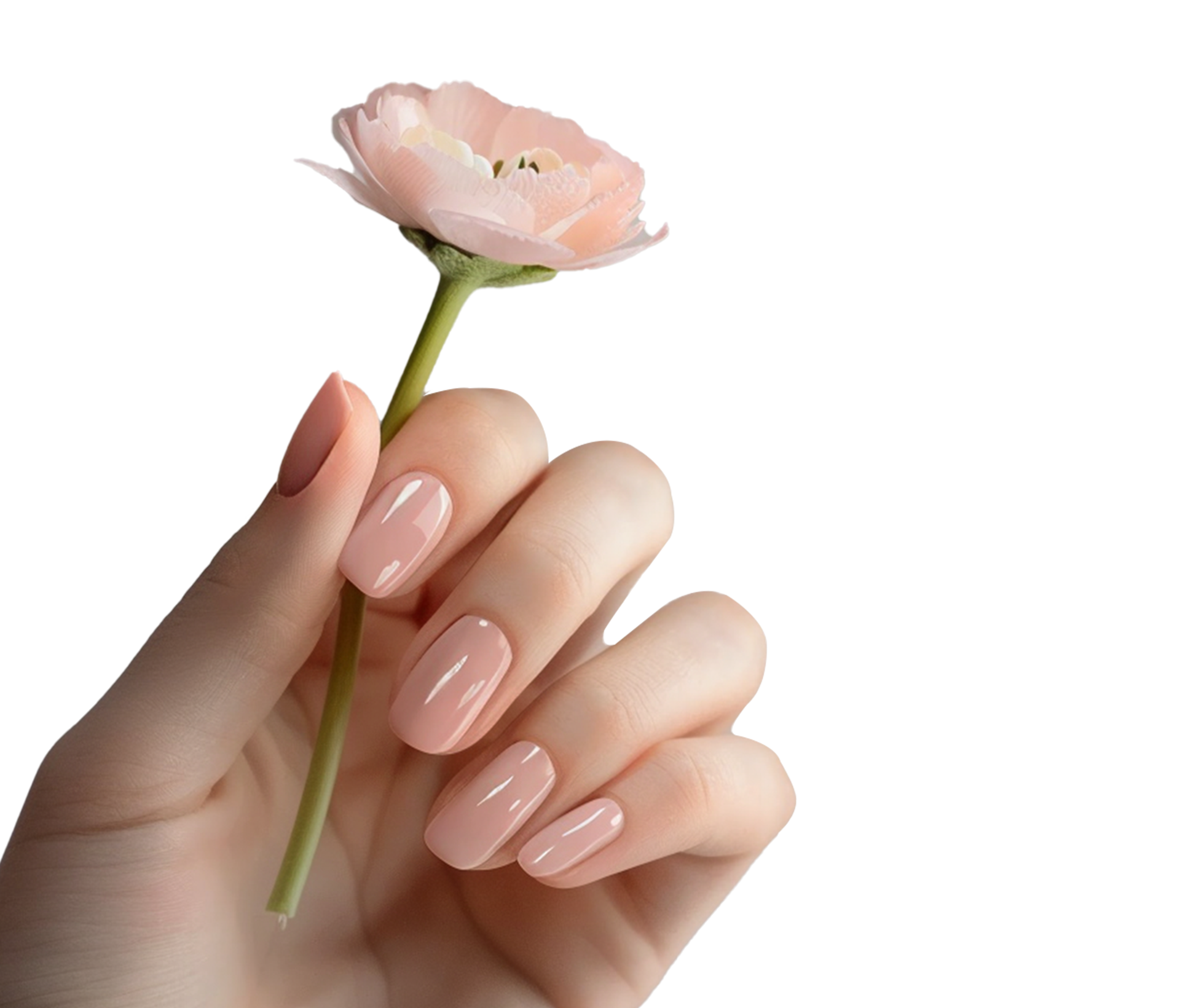 Press-on Nail Kit Bare 03