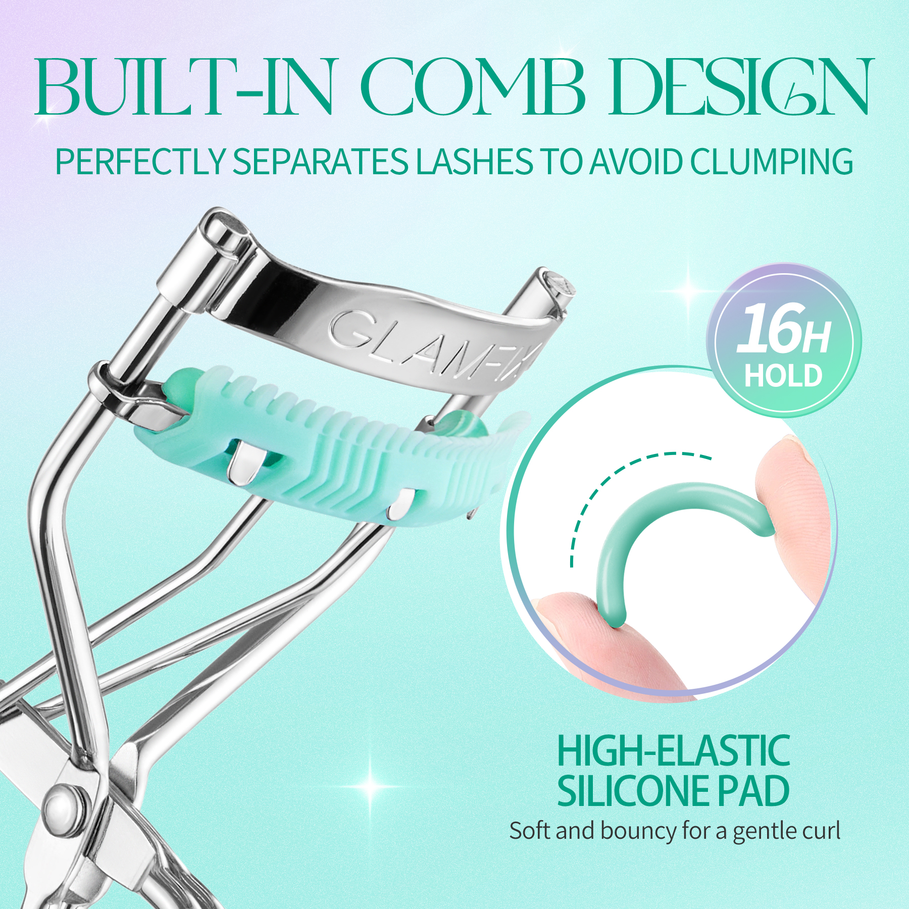 Glam My Lash Curler - Comb-in