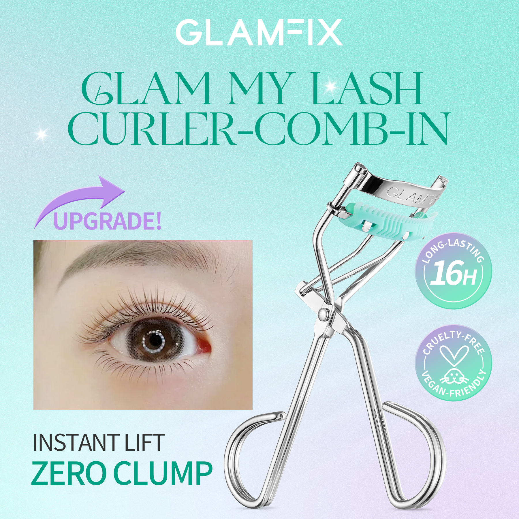 Glam My Lash Curler - Comb-in