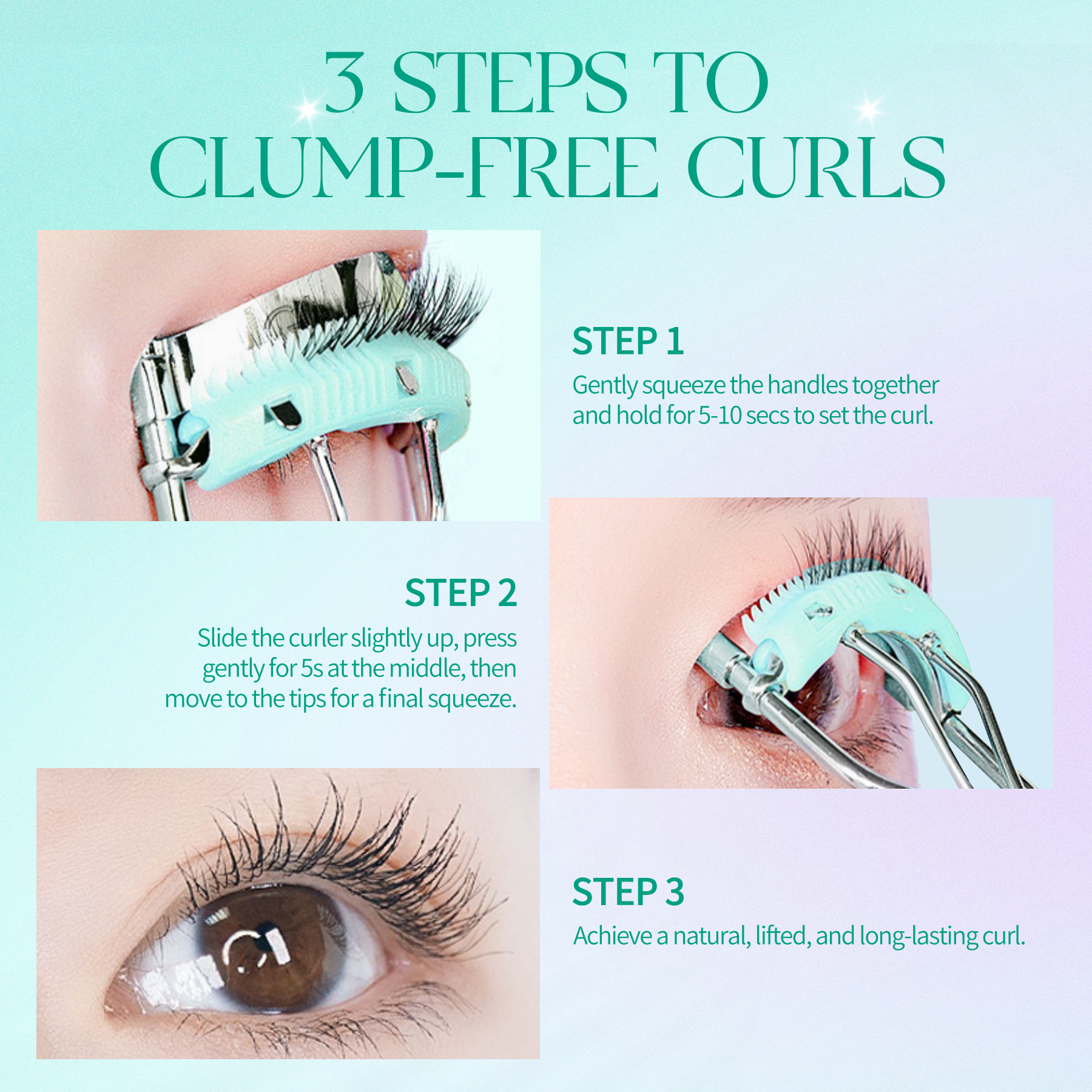 Glam My Lash Curler - Comb-in
