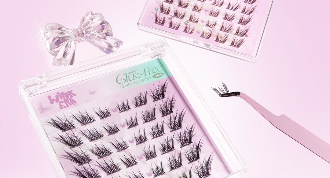 WINK ERA <br/> POPPN' GLUE-FREE<br/>CLUSTER EYELASHES