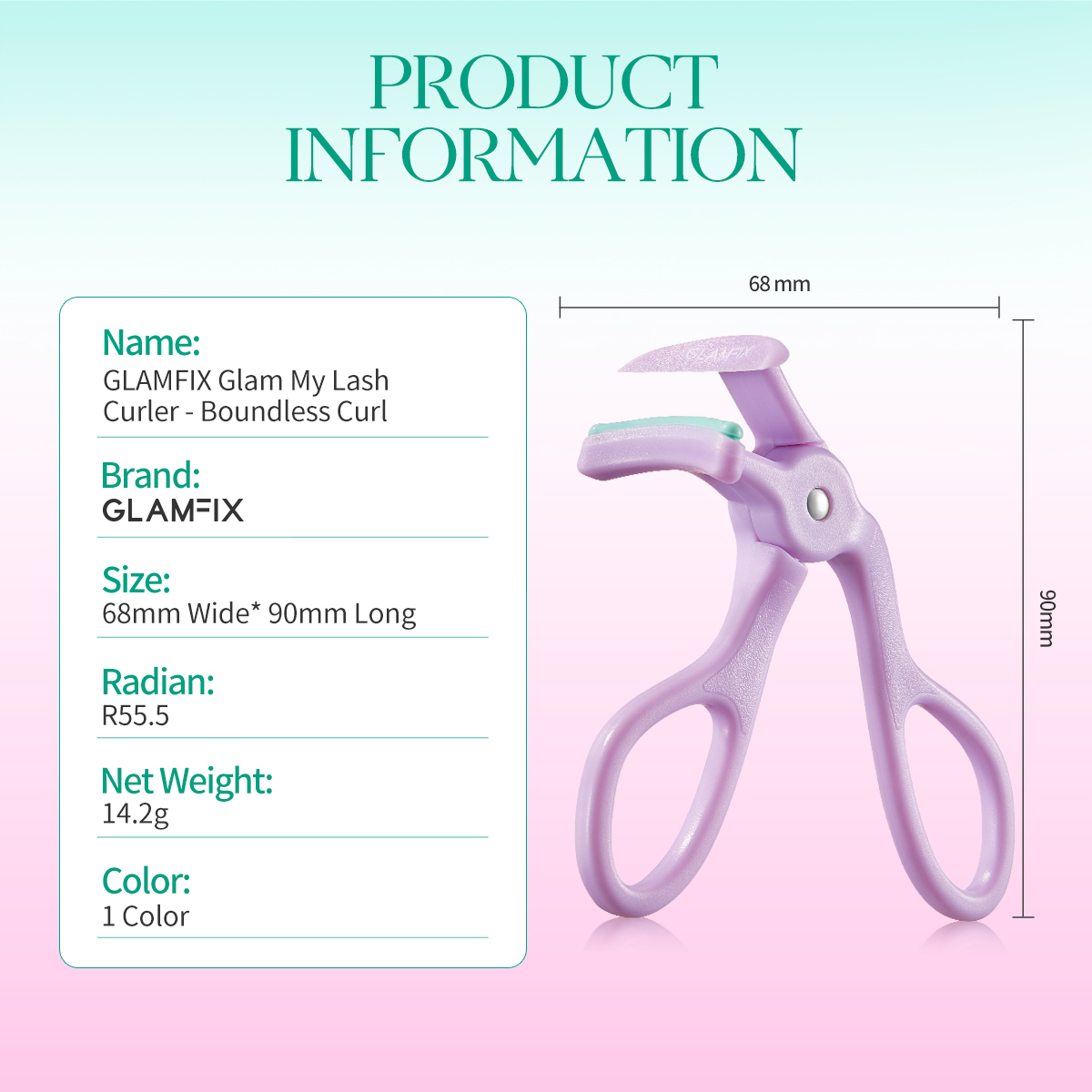 Glam My Lash Curler - Boundless Curl