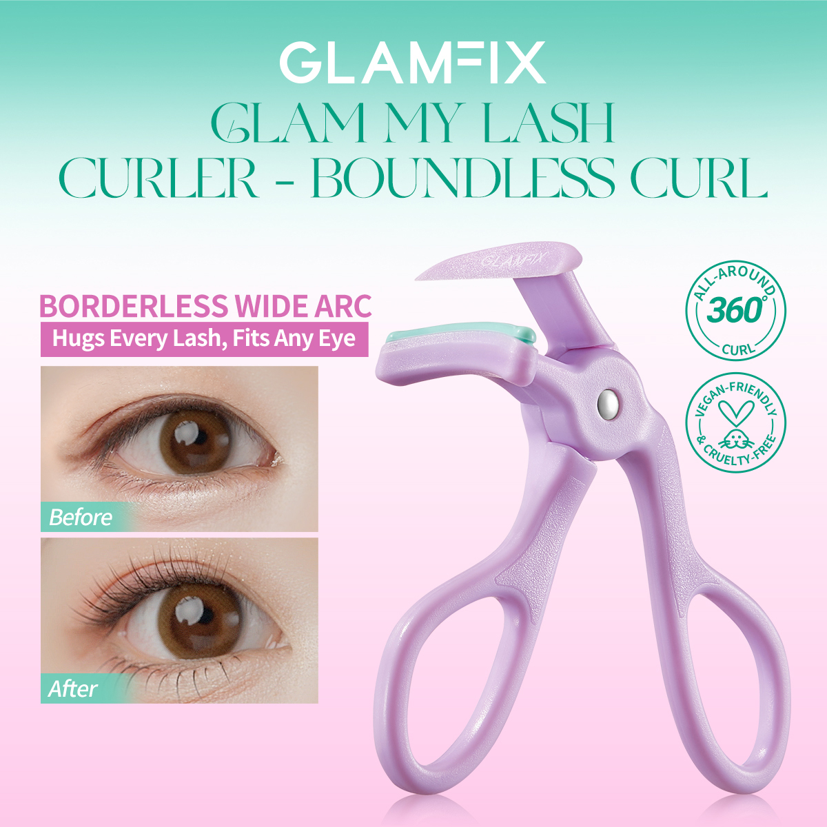 Glam My Lash Curler - Boundless Curl