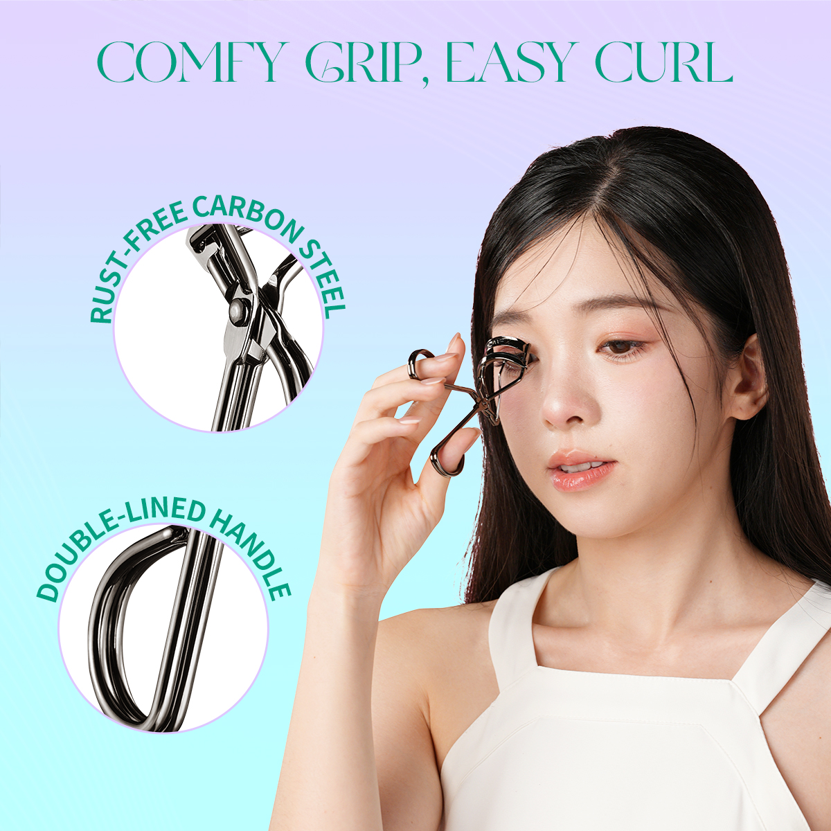 GLAM MY LASH Curler - Extra Wide
