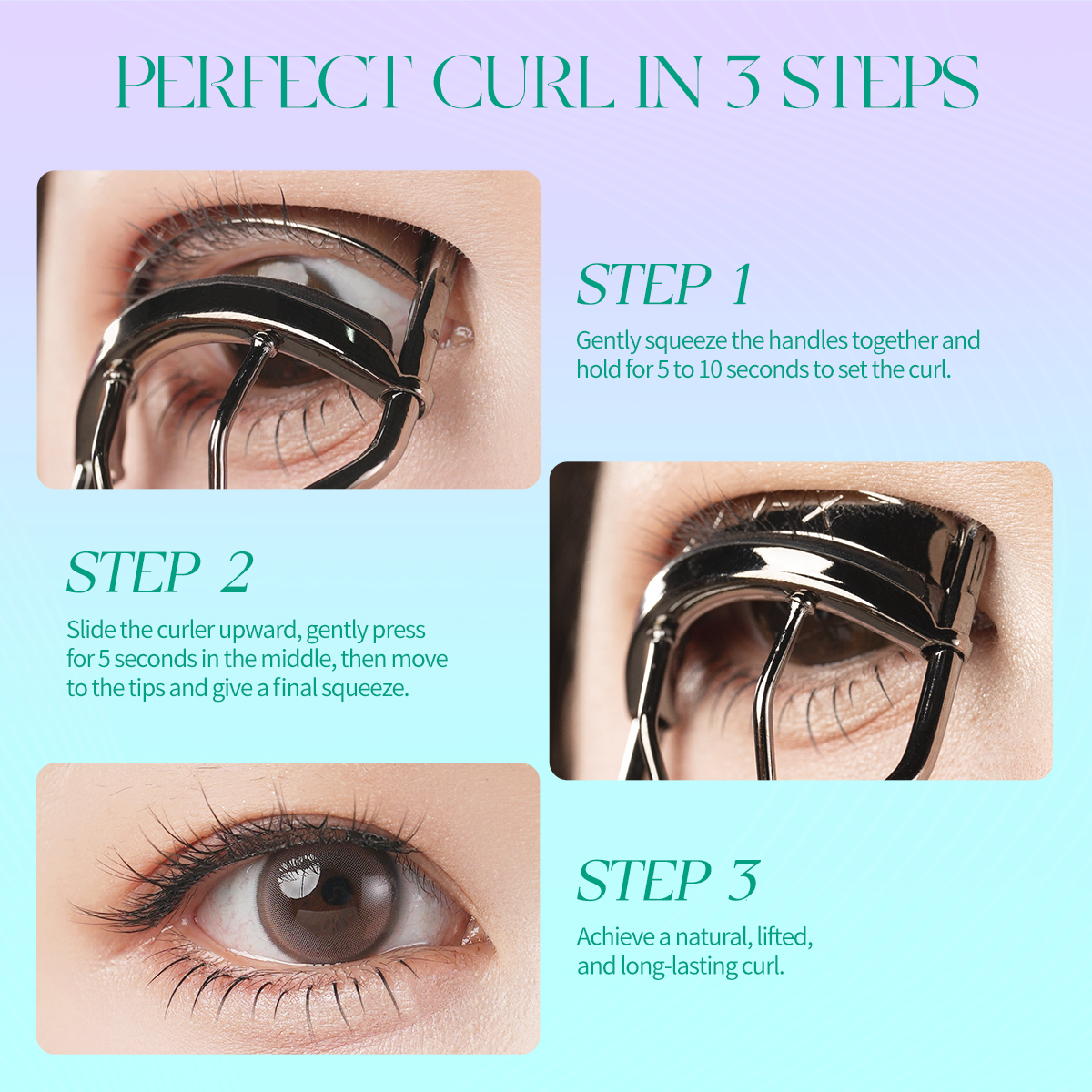 GLAM MY LASH Curler - Extra Wide