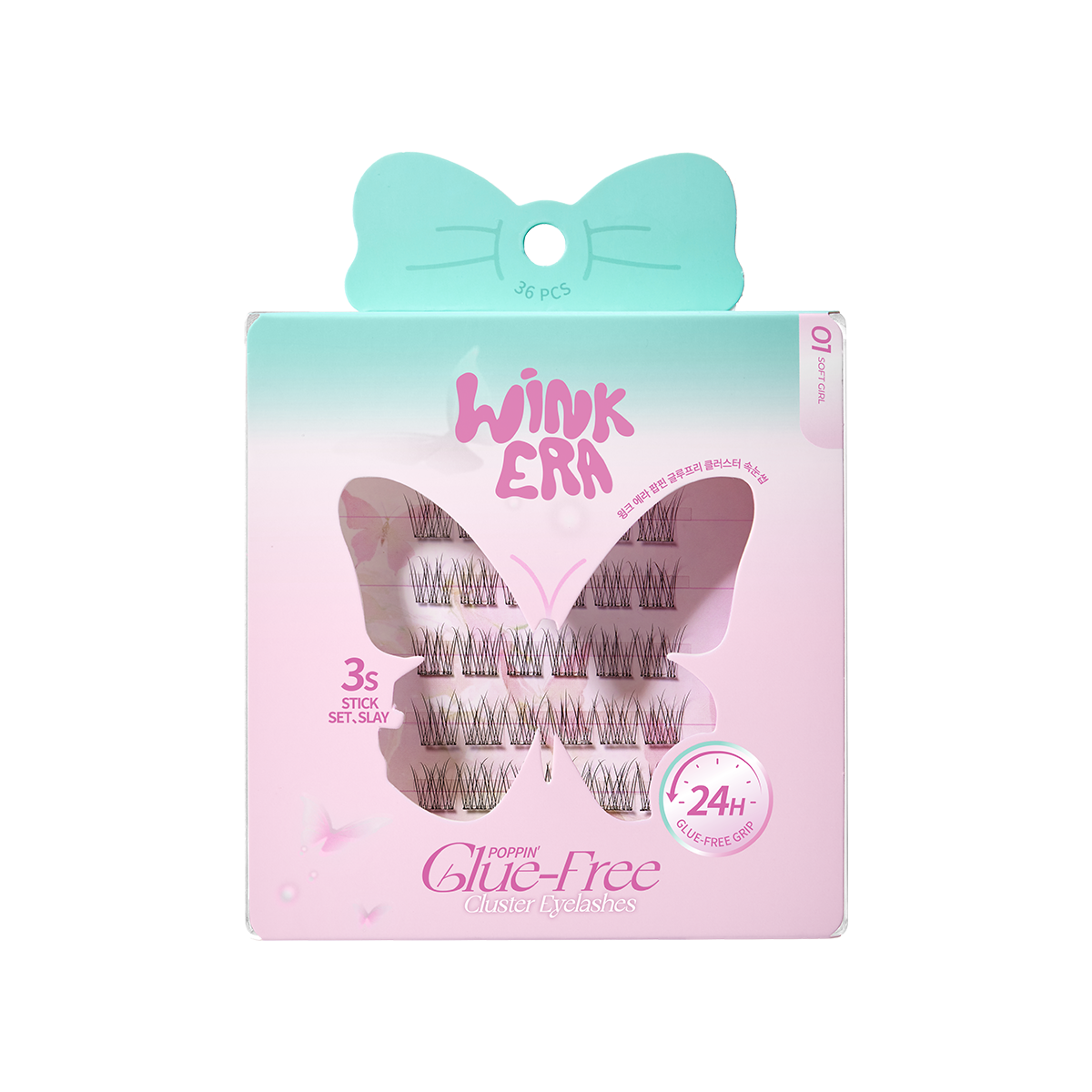 WINK ERA Poppin' Glue-Free Cluster Eyelashes