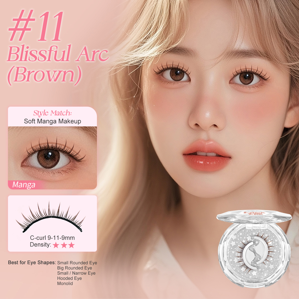 WINK ERA Press-On False Eyelashes