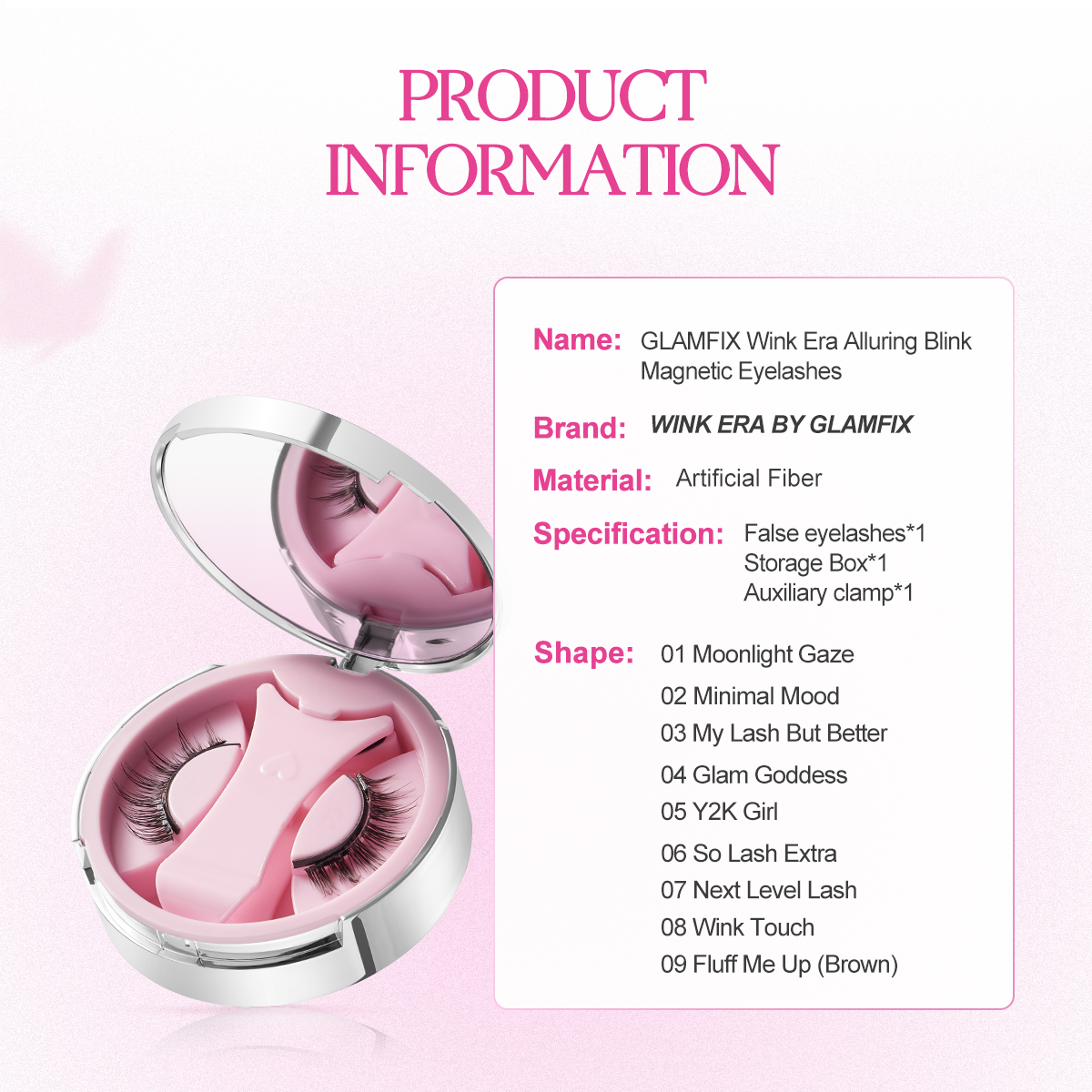 WINK ERA Alluring Blink Magnetic Eyelashes