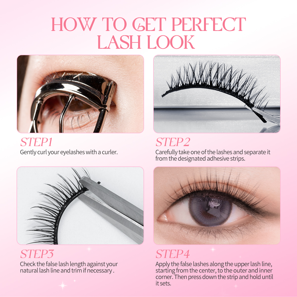 WINK ERA Press-On False Eyelashes