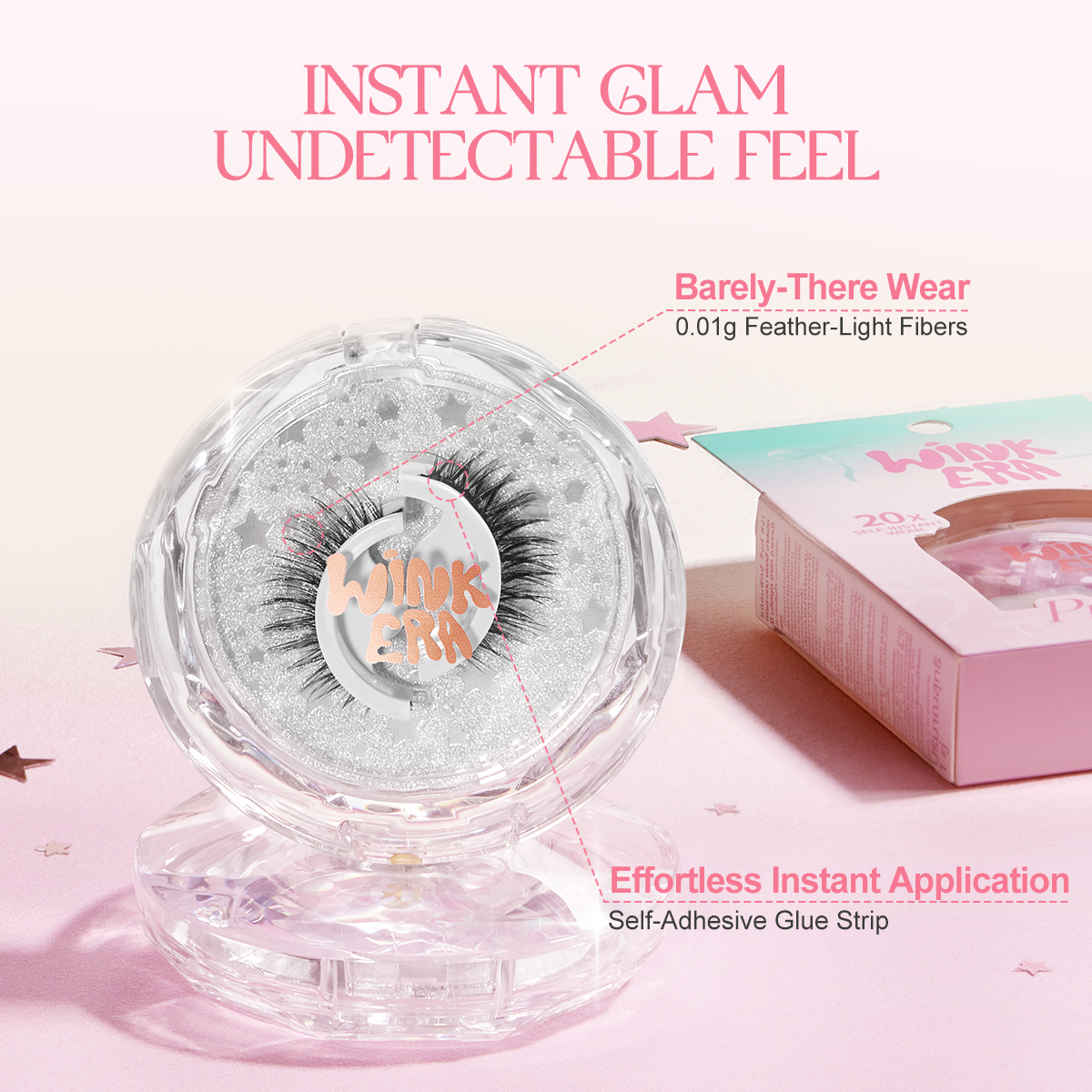 WINK ERA Press-On False Eyelashes