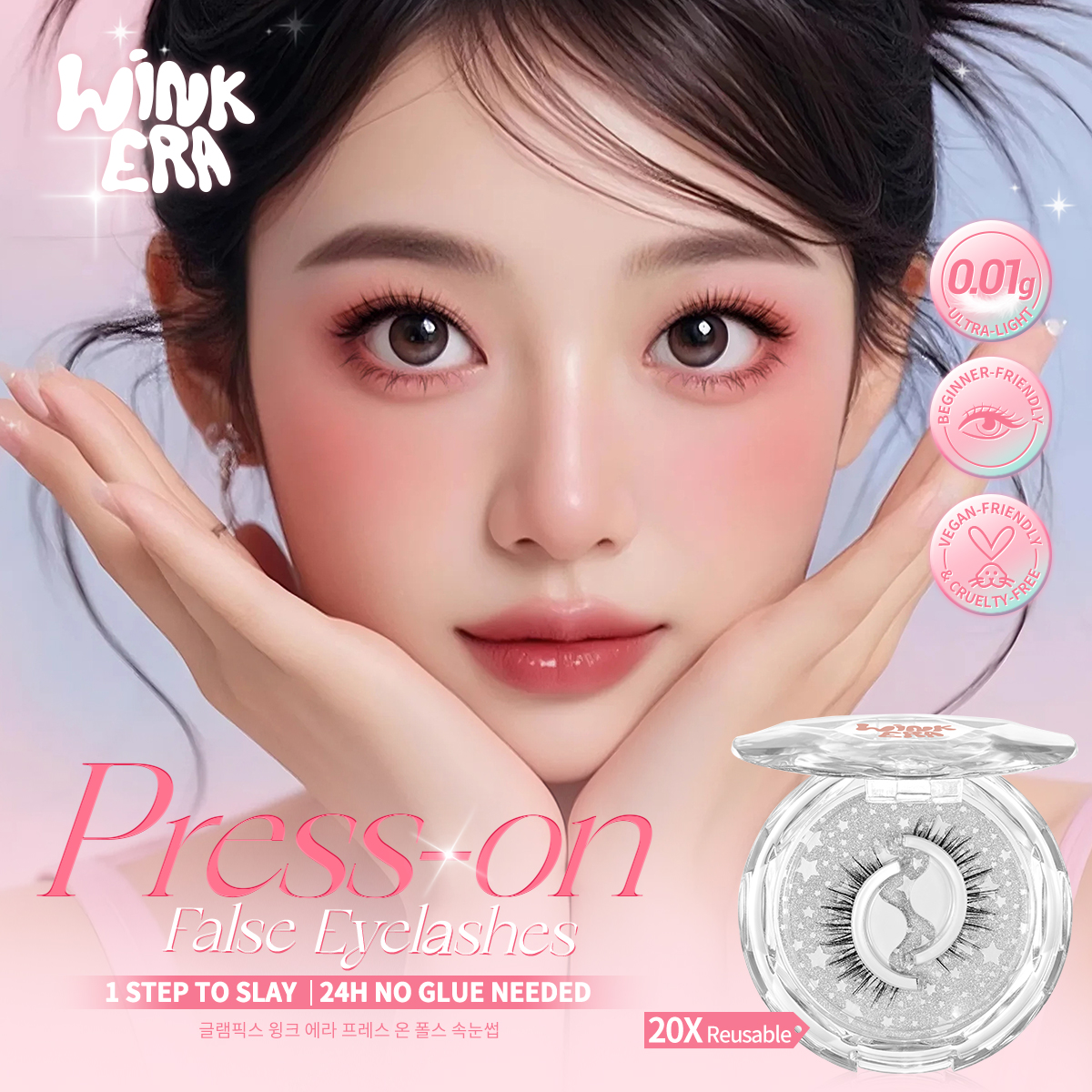 WINK ERA Press-On False Eyelashes