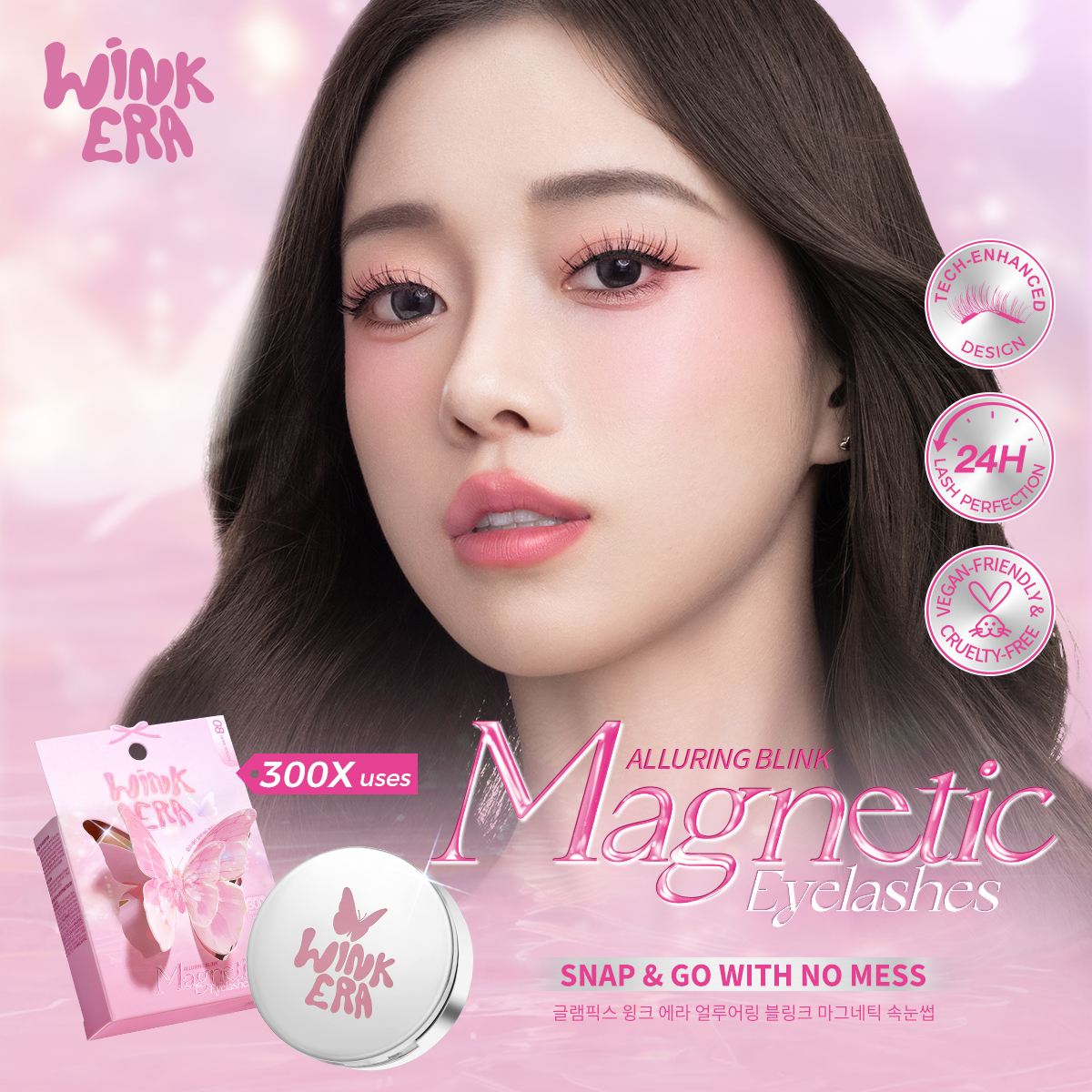 WINK ERA Alluring Blink Magnetic Eyelashes