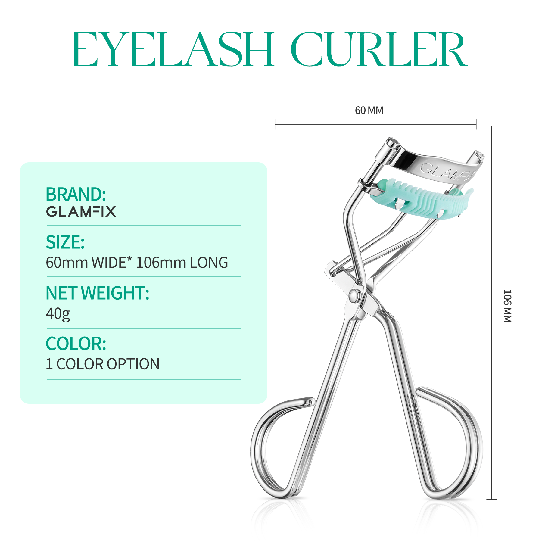 Glam My Lash Curler - Comb-in