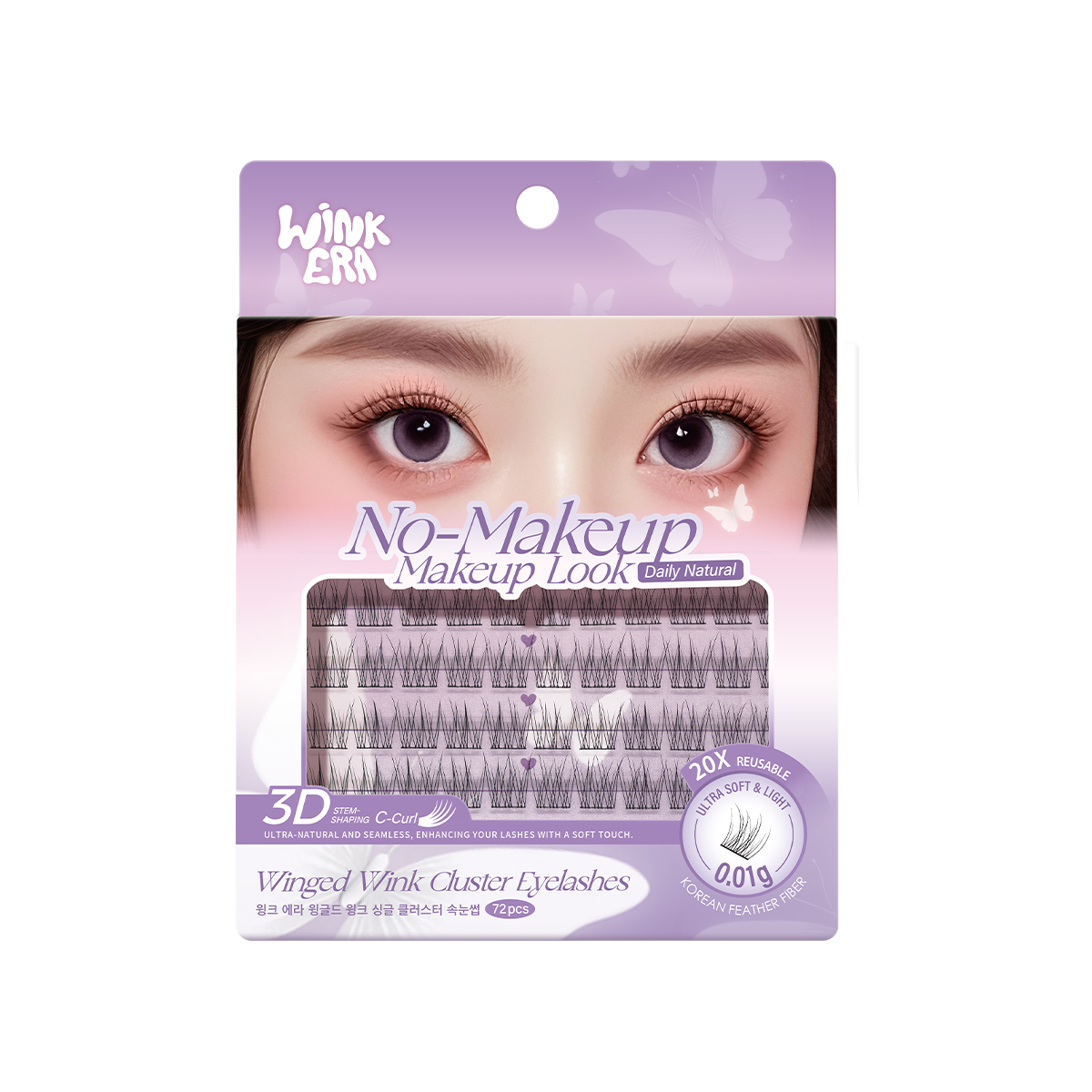 WINK ERA Winged Wink Cluster Eyelashes