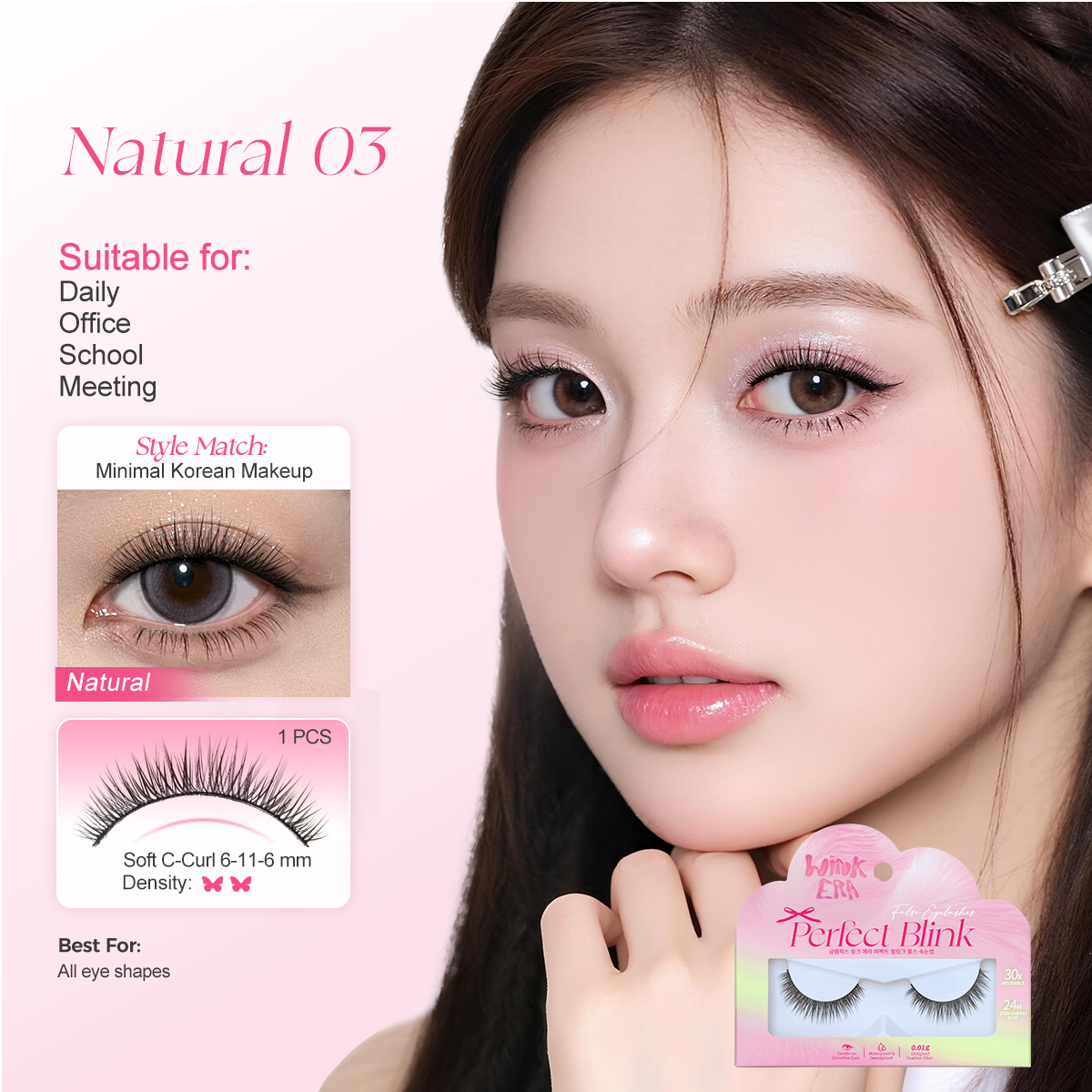 WINK ERA Perfect Blink False Eyelashes