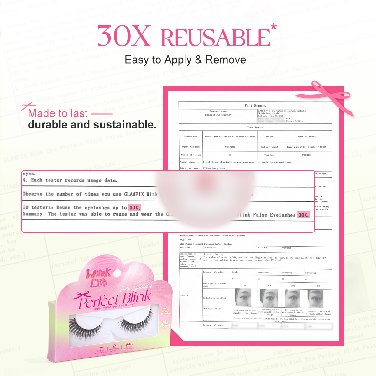 WINK ERA Perfect Blink False Eyelashes