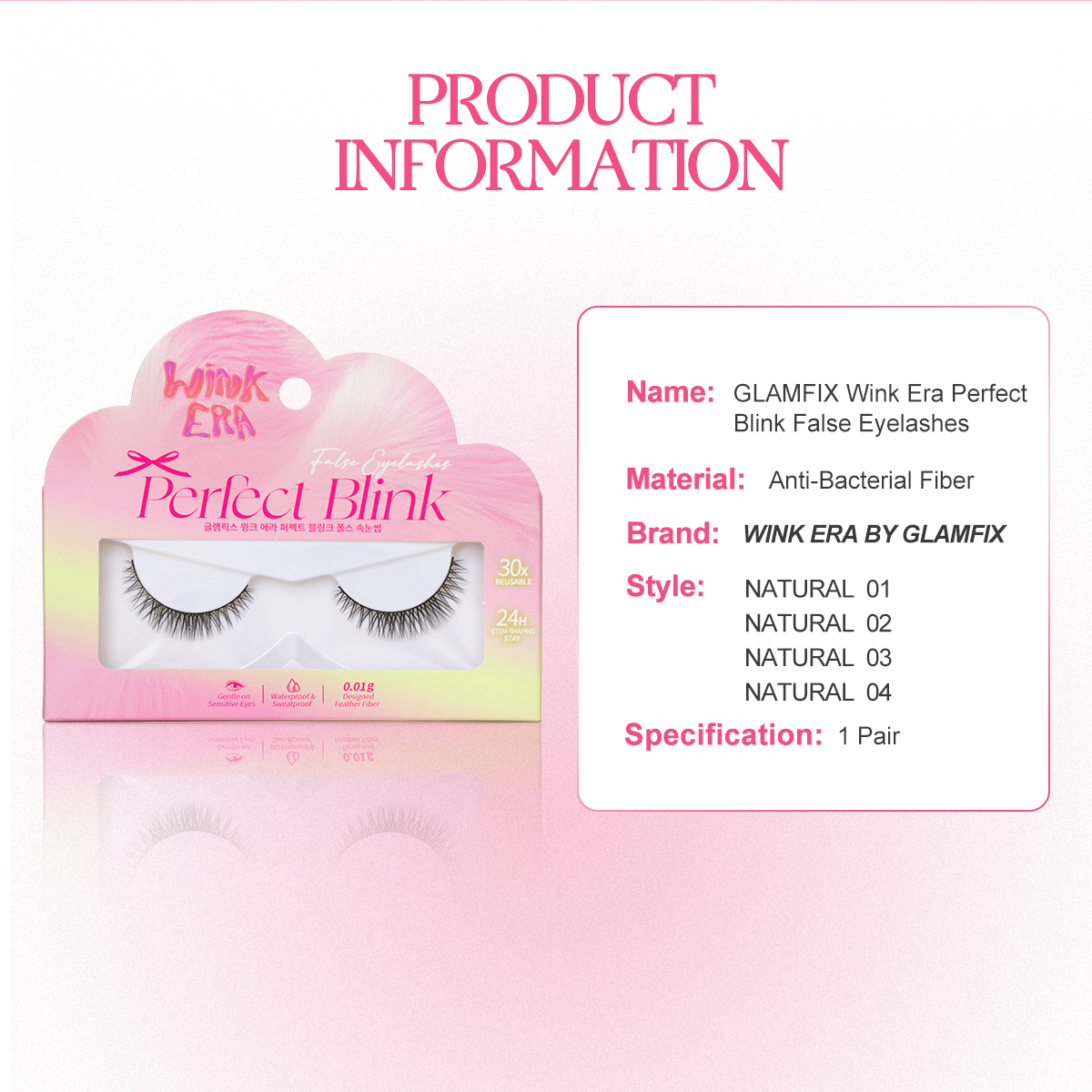 WINK ERA Perfect Blink False Eyelashes