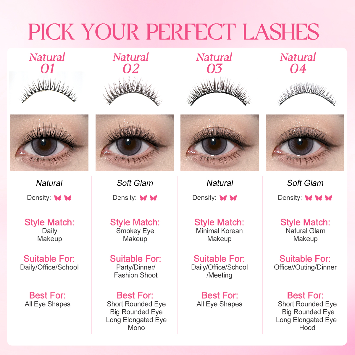 WINK ERA Perfect Blink False Eyelashes