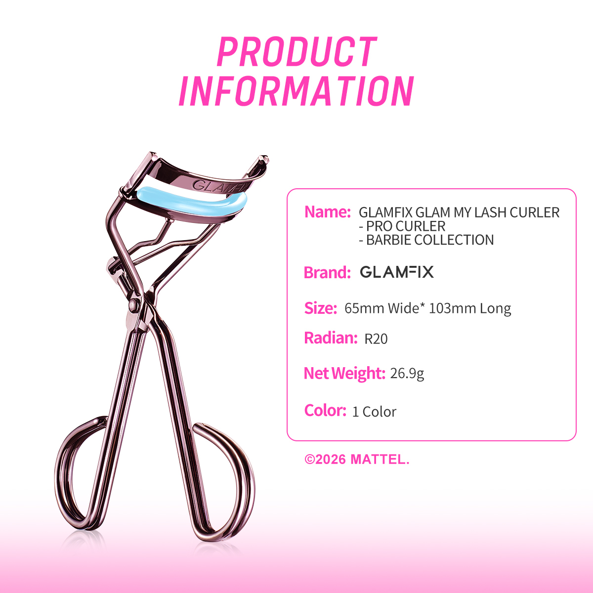 Curler - Pro Curler - Barbie Collection