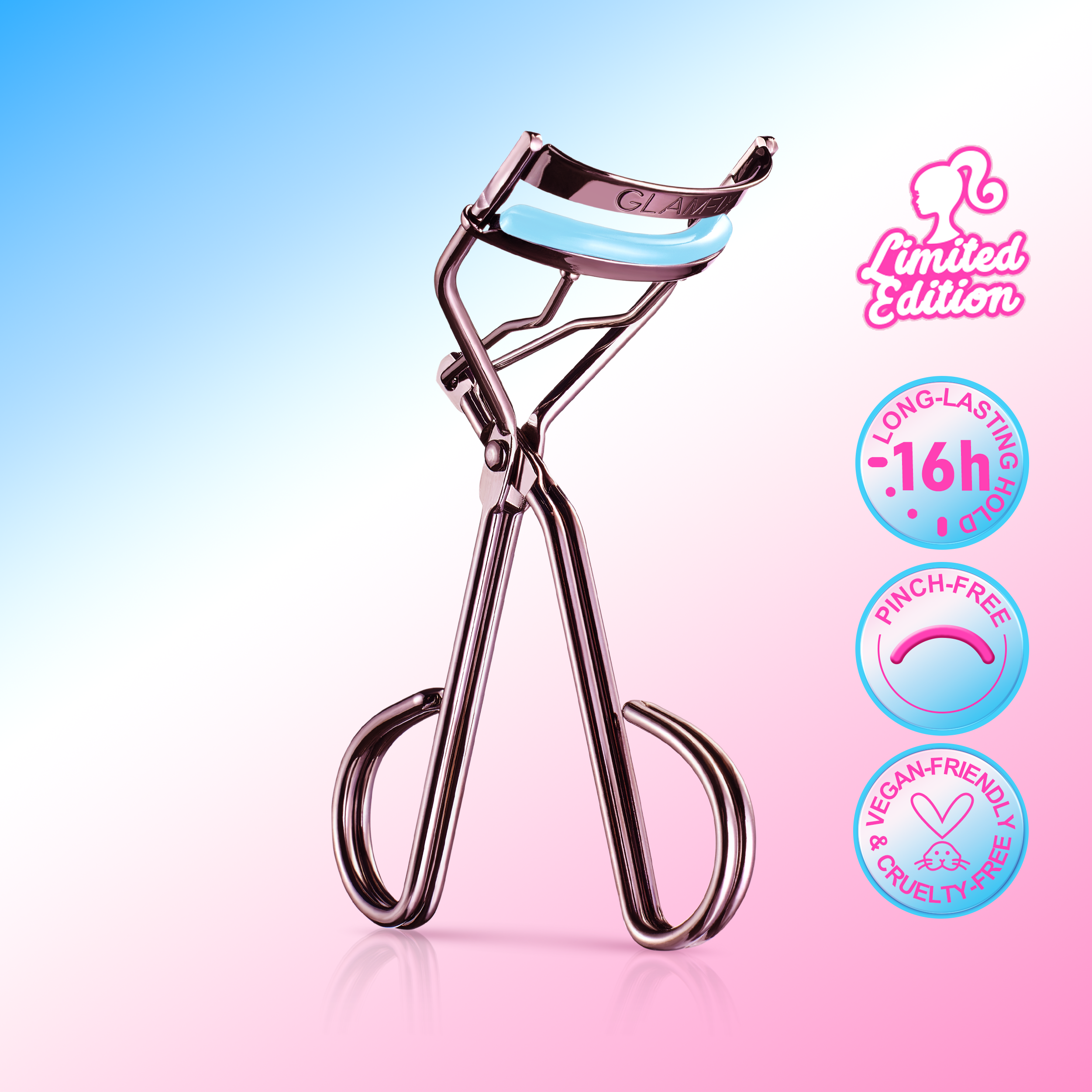 GLAM MY LASH Curler - Pro Curler - Barbie Collection