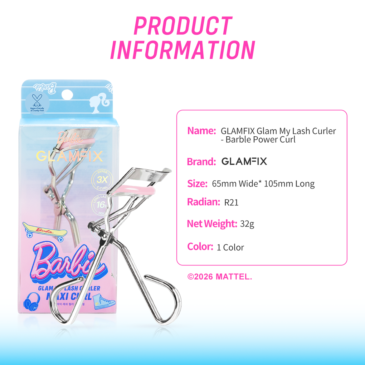 Curler - Maxi Curl - Barbie Collection