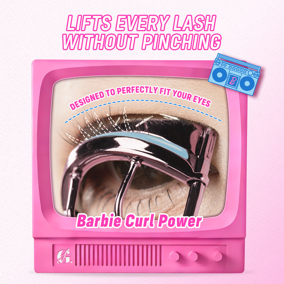 Curler - Pro Curler - Barbie Collection
