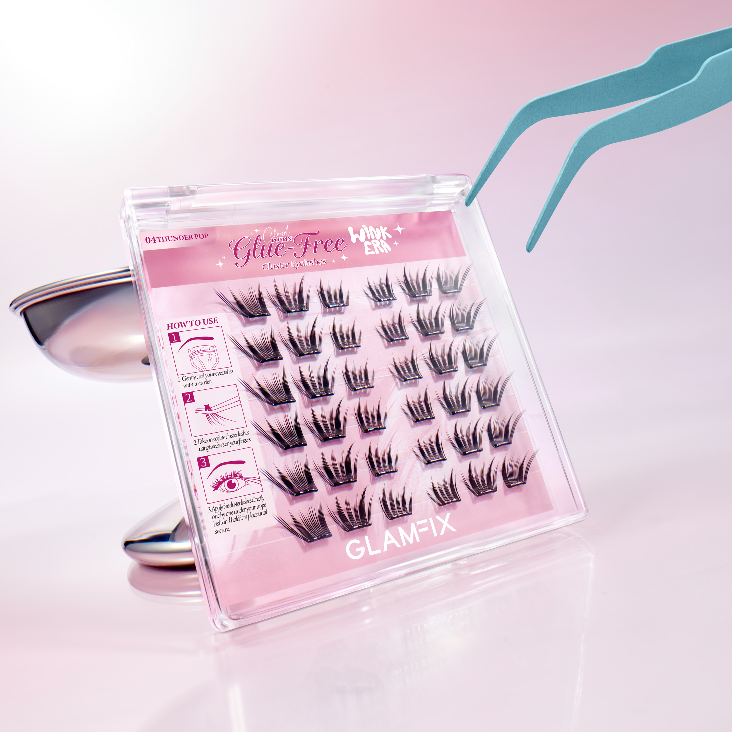 WINK ERA  Cloud Poppin' Glue-Free Cluster Eyelashes