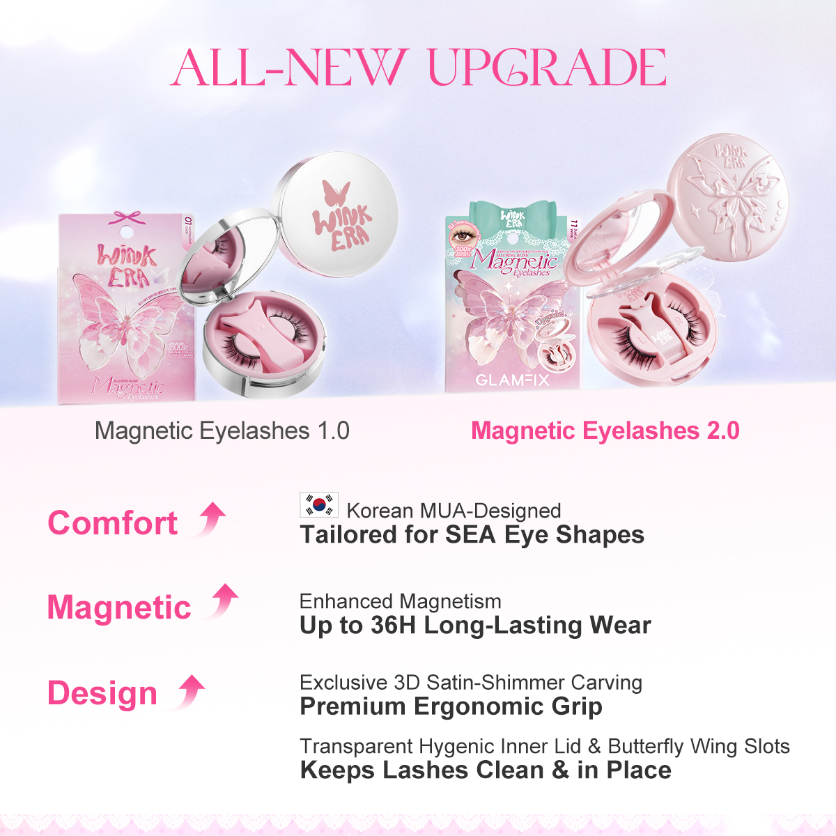 WINK ERA Alluring Blink Magnetic Eyelashes