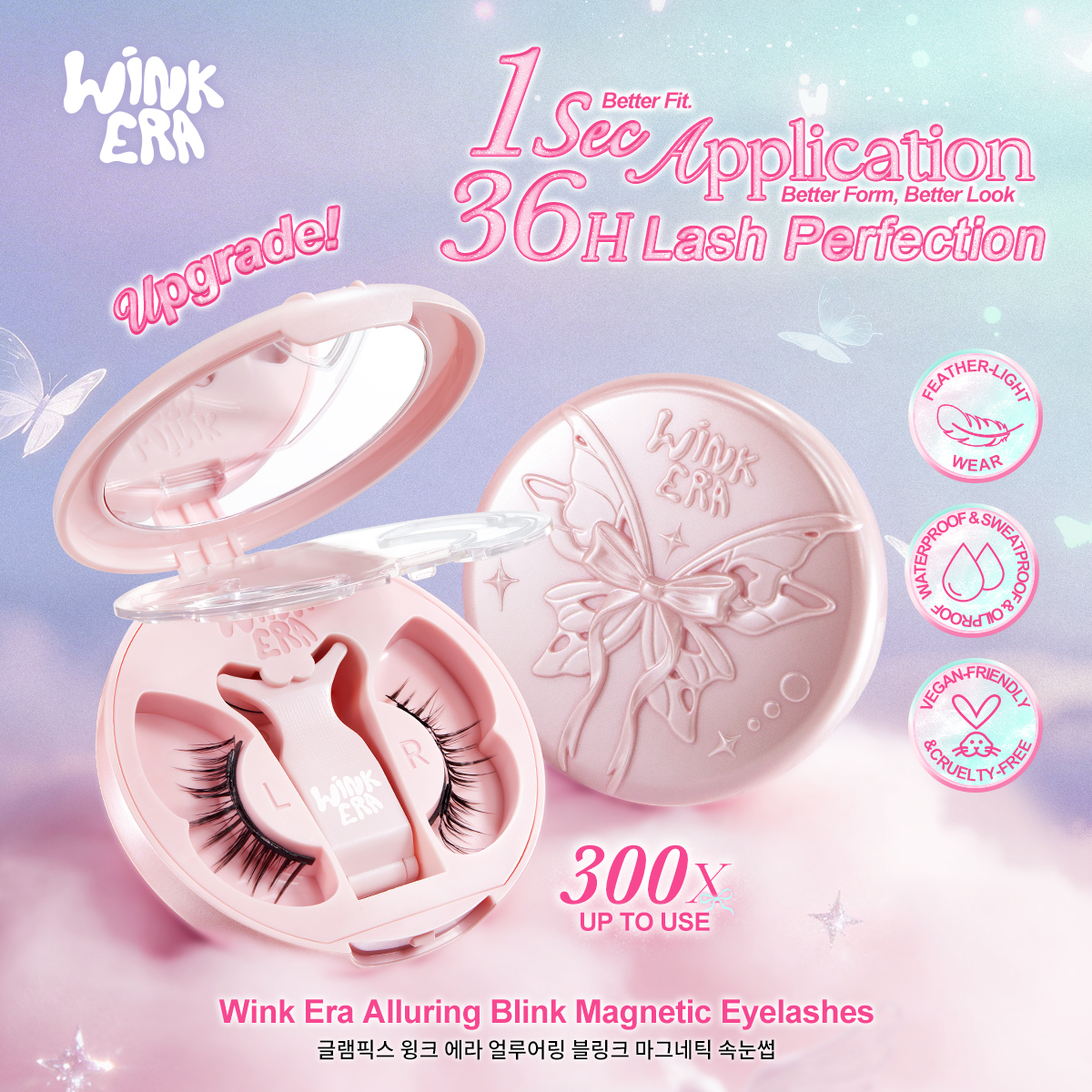 WINK ERA Alluring Blink Magnetic Eyelashes