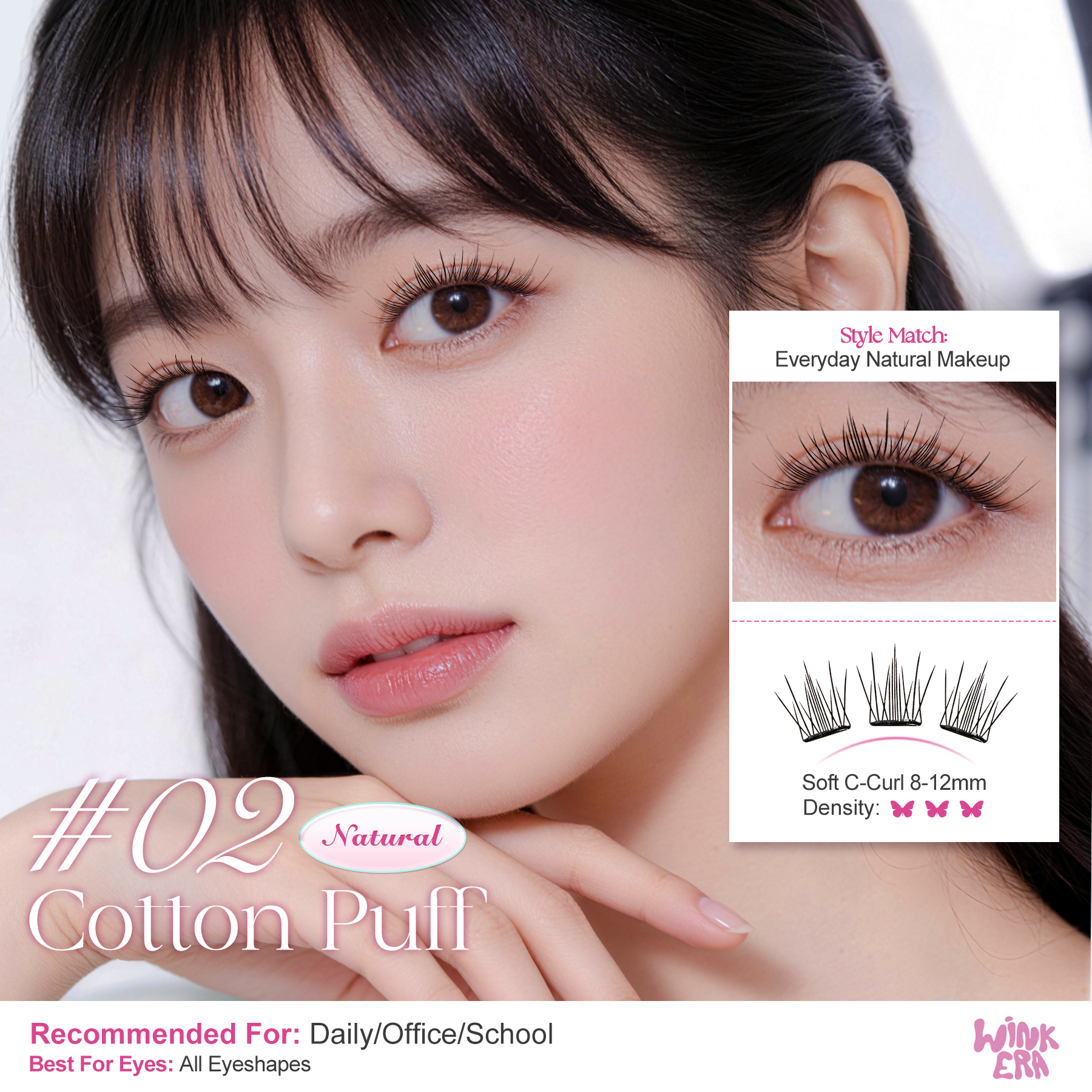 WINK ERA Cloud Poppin' Glue-Free Cluster Eyelashes
