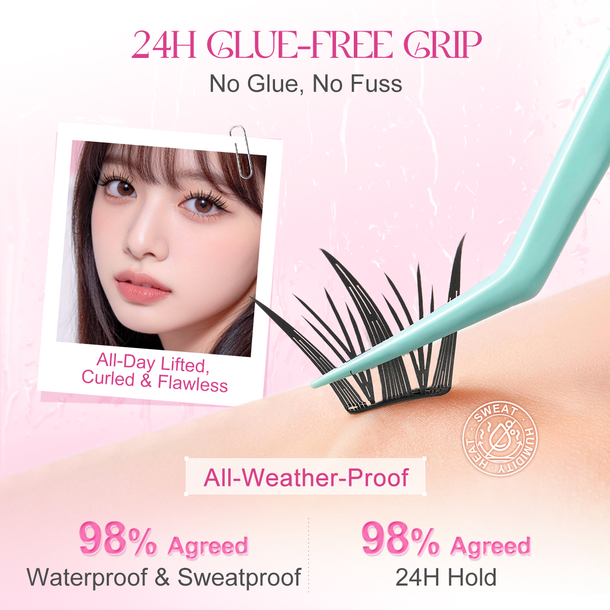 WINK ERA Cloud Poppin' Glue-Free Cluster Eyelashes